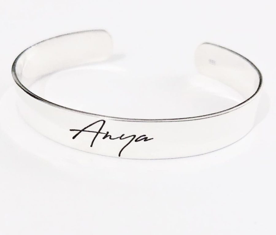 Strelitzia Bangle (Engraveable) – Baby/Kids