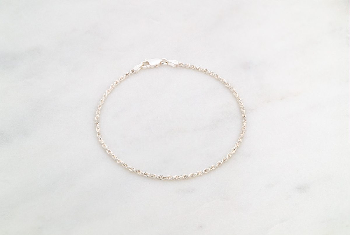 Rope Bracelet (Silver)