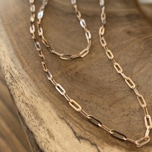 Elongated anchor necklace 3