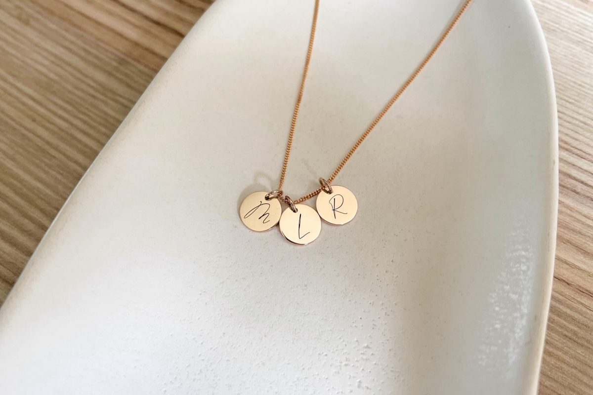 Petite Disc Necklace (9ct Gold)