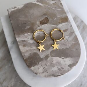 STAR CHARM EARRINGS