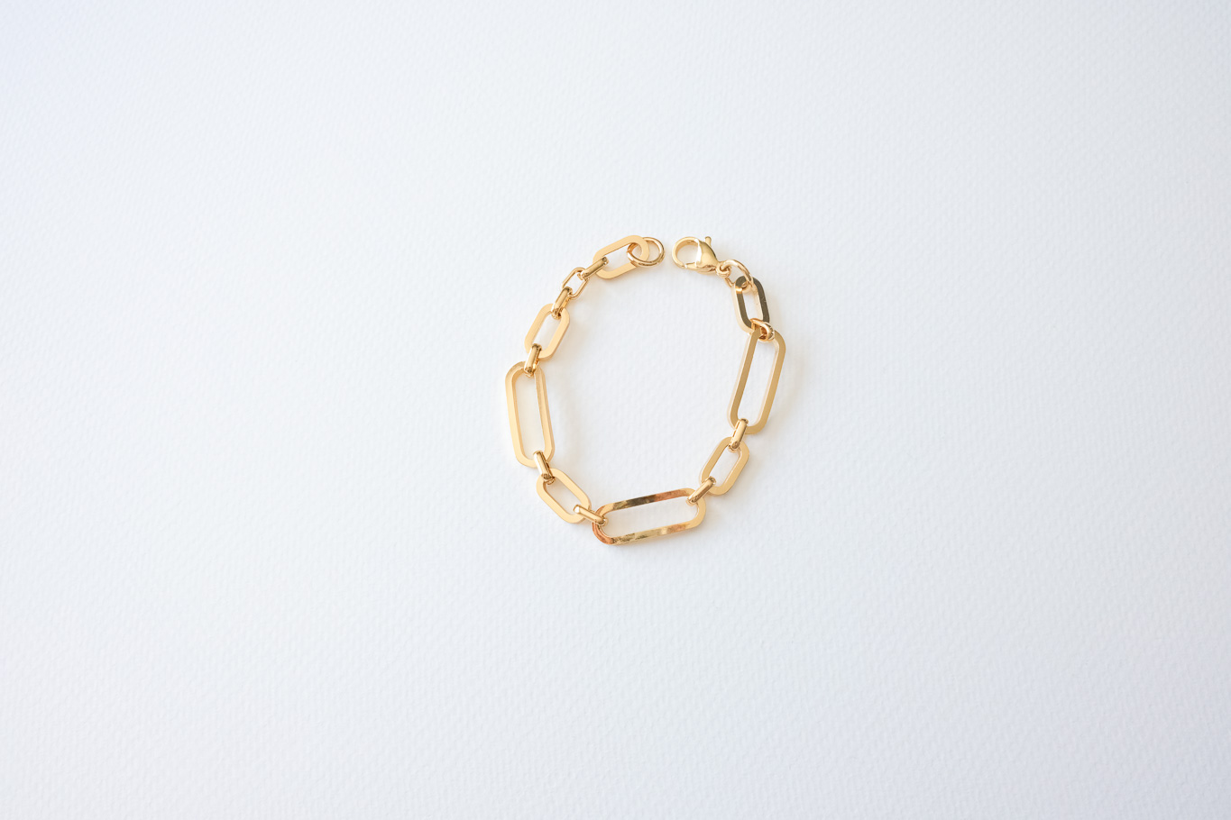 Bold Paperclip Link Bracelet - Lily Lane Jewellery